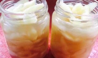 糖醋嫩姜的腌制方法 一款开胃的小吃