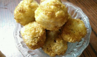 怎样炸糯米团 好吃的停不下来