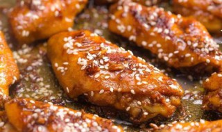 芝麻鸡翅家常做法 配一定拼盘辅料好吃又好看