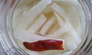 腌萝卜条怎么腌法 这样腌绝对好吃