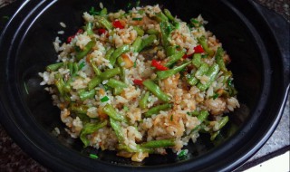 豆角焖饭的家常做法 方法非常简单