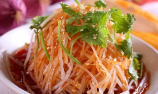 凉拌萝卜丝的做法 如何制作凉拌萝卜丝
