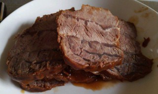 私房酱牛肉的做法 下面把方法教给你