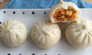 胡萝卜素馅包子的调制方法 美味健康又有营养