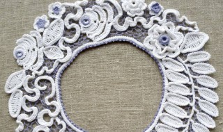 领子的钩法 简单又漂亮