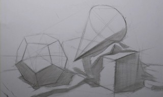 几何体素描步骤 素描几何体怎么画？