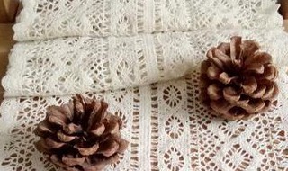 简易方形桌布钩法教程 步骤说明