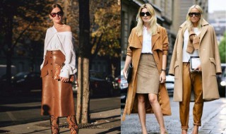 驼色半身裙怎么配外套 关于驼色的搭配法则