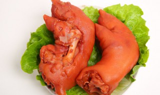 怎样选猪蹄 教你如何挑选猪蹄