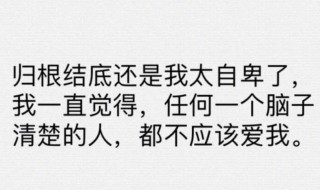 我承认我自卑什么歌 孤芳自赏歌曲歌词