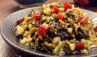 肉末酸菜家常做法 做法非常简单