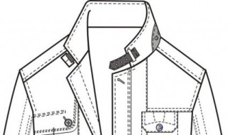 女式宽松外套裁剪法 外套怎么裁剪