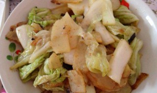 白菜土豆怎的做好吃 简单快手素菜