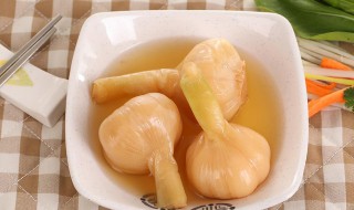糖蒜的做法配方 家传配方腌糖蒜