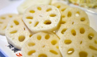 涮火锅藕片怎么处理 火锅店里的藕是如何处理的