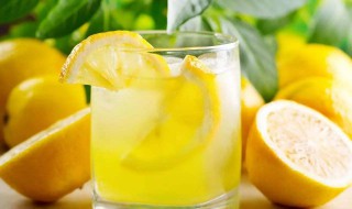 柠檬汁制作方法 柠檬汁的制作方法分享