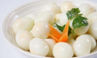 鹌鹑蛋剥好怎么保存 如何保存剥好的鹌鹑蛋