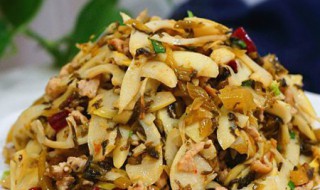 咸菜炒肉如何做才好吃 咸菜炒肉好吃的做法