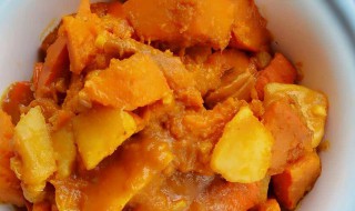 正宗焖南瓜做法 有什么营养呢