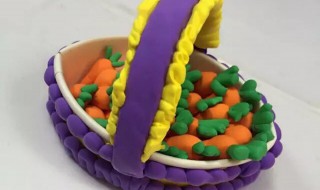 彩泥怎么做篮子 彩泥做篮子方法介绍