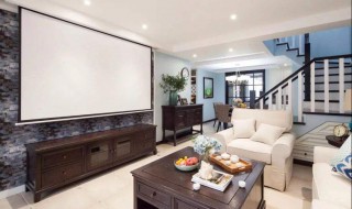 如果放投影仪电视墙如何做 投影仪背景墙怎么做