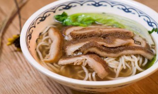 牛肚面怎么做 牛肚面的做法