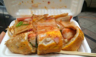 蟹柳烤冷面做法 自制蟹柳烤冷面