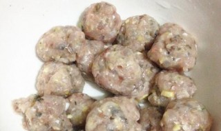 鲮鱼肉怎么做丸子 如何做鲮鱼肉丸