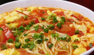 番茄鸡蛋面怎么做 番茄鸡蛋面做法