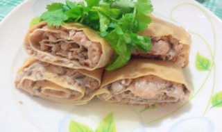蒸肉卷如何做 蒸肉卷做法