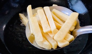 薯条炸制方法介绍 炸薯条的制方法介绍
