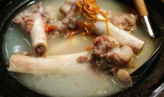 正宗羊骨头汤的做法 正宗羊骨头汤的做法步骤