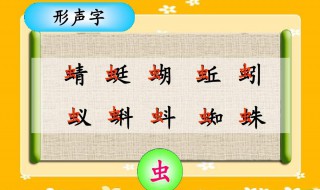 形声字有什么特点 形声字特点介绍