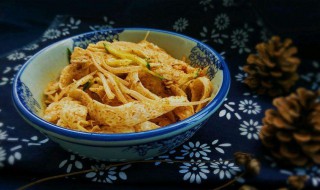 牛筋面的手工制作方法是什么 请看回答