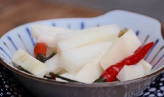 萝卜腌制法 其实很简单