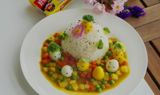 卡通盖饭家常做法 卡通盖饭家怎么做