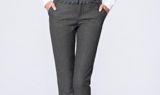 灰色直筒裤搭配什么上衣 你喜欢这种搭配吗