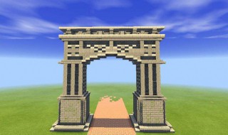 我的世界怎么做城门 我的世界城门怎么做