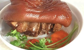 隆江卤猪脚的做法 隆江卤猪脚的做法