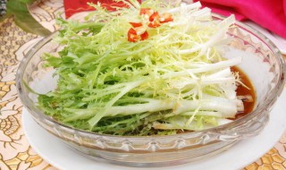 苦菊腐竹凉拌做法 简单快捷美味