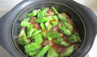 苦瓜炖的做法 炖苦瓜怎么做