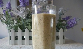 牛奶黑芝麻家常做法 下面是具体做法