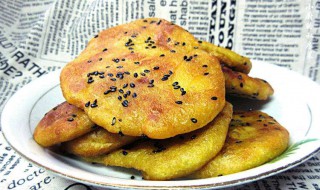 红薯发面饼的家常做法 可以动手做一下