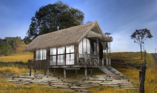 如何盖茅草屋 怎么盖茅草屋