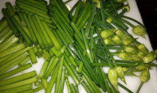 秋天腌韭菜的做法 如何自制腌韭菜