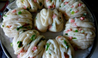 电饼铛小花卷的做法 电饼铛小花卷怎么做