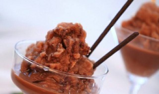 巧克力冰沙家常做法 夏天的最爱