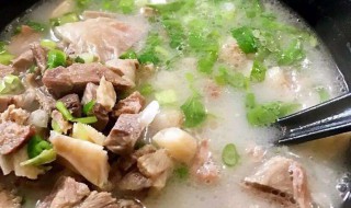 羊肉汤的做法及配料