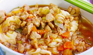 肉打卤面的做法 这样的做法你会吗