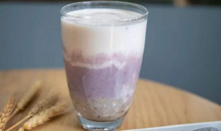 鲜芋牛奶的做法 牛奶芋头与西米更配哦